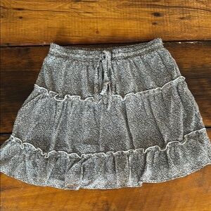 Sienna Sky Black and White Bubble Mini Skirt